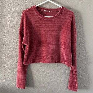 Long Sleeve Crop Top